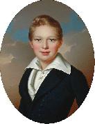 unknow artist Portrait of Archduke Alexander of Austria son of Archduke Joseph, Palatine of Hungary Spain oil painting artist
